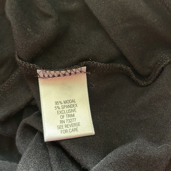 Apt. 9 Stretch Sequined Neckline Black Sleeveless Top. Size XL. P3/A2099 - Picture 4 of 4